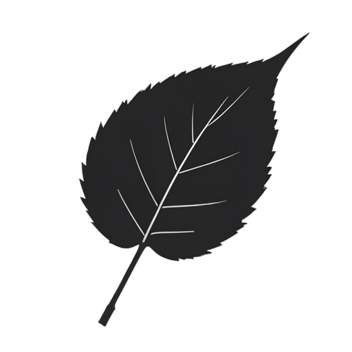 Silhouette Leaf