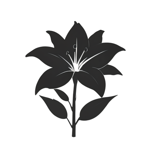 Silhouette Lily