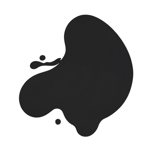 Silhouette Liquid Shape