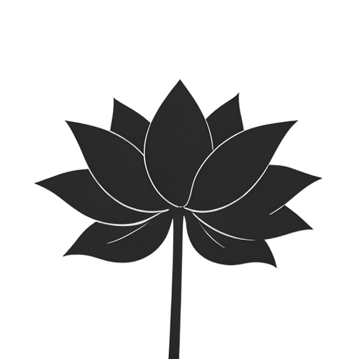 Silhouette Lotus