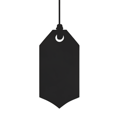 Silhouette Luggage Tag