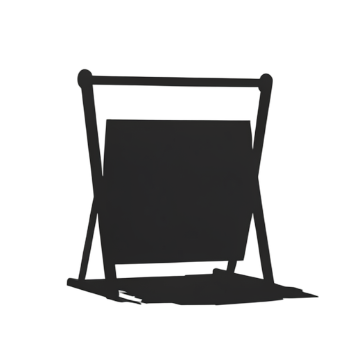 Silhouette Soporte de revistas