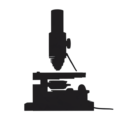 Silhouette Microscopio