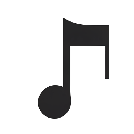Silhouette Music Note