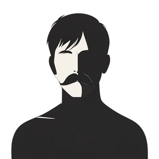 Silhouette Mustache