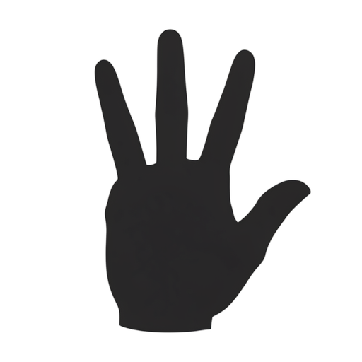 Silhouette Znak pokoju