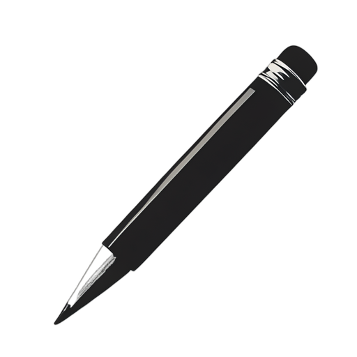 Silhouette Bleistift