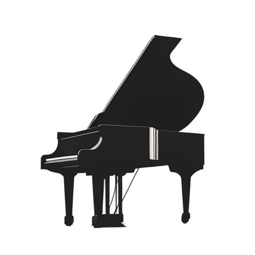 Silhouette Grand Piano
