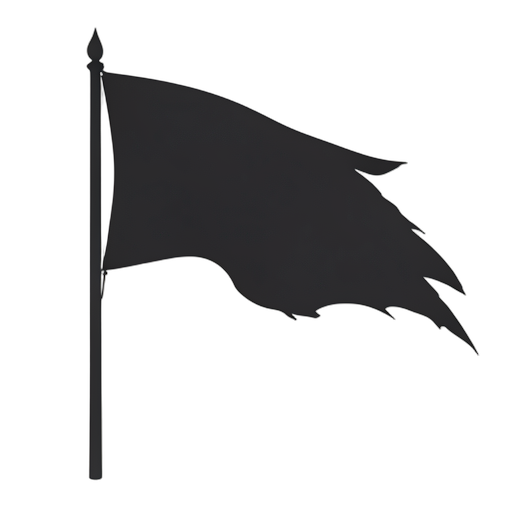 Silhouette Drapeau de pirate