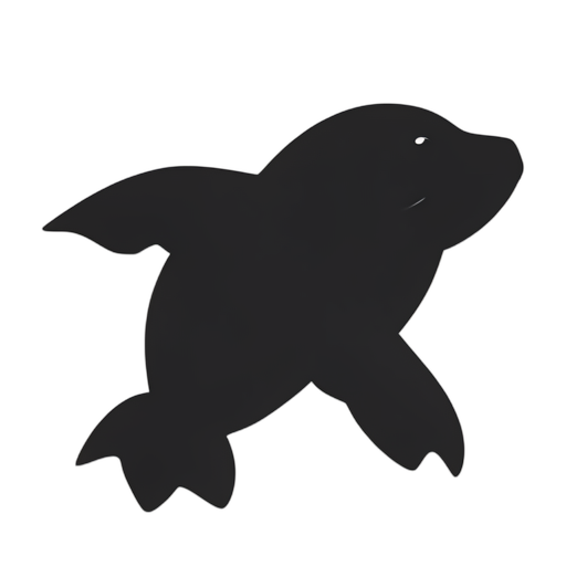 Silhouette Porpoise