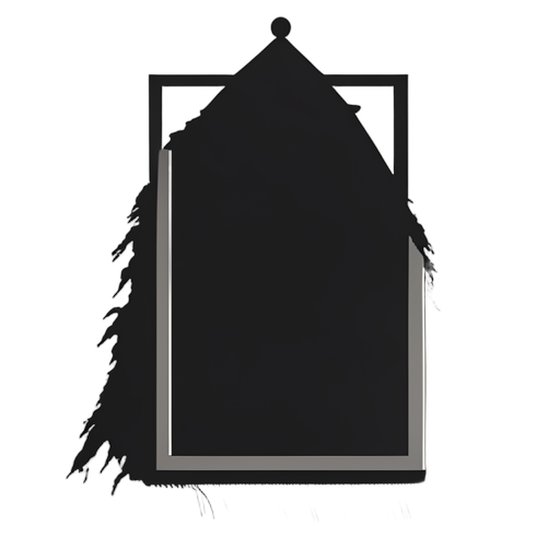 Silhouette Gebetsmatte