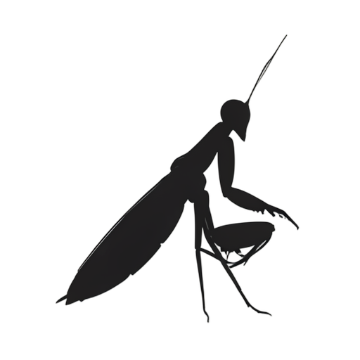 Silhouette カマキリ