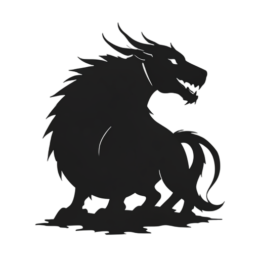 Silhouette Qilin