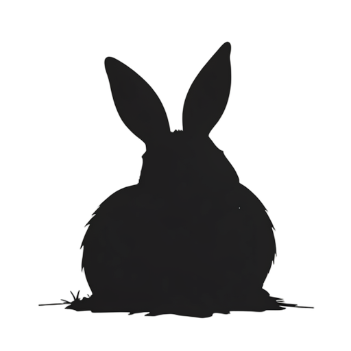 Silhouette Rabbit
