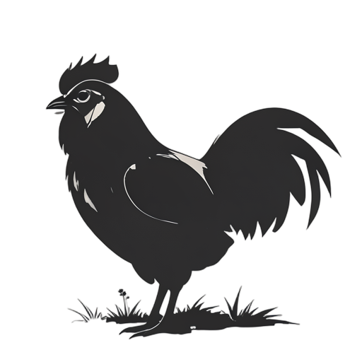 Silhouette Gallina