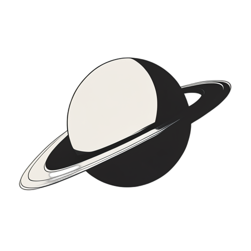 Silhouette Saturn