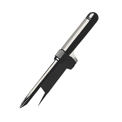 Silhouette Flat Screwdriver