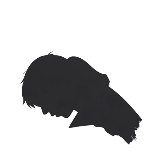 Silhouette Спящий человек