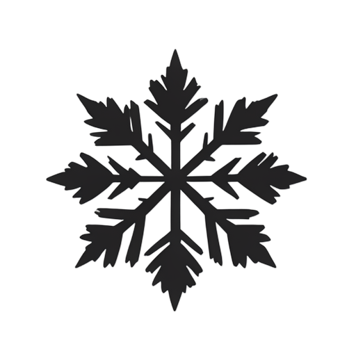 Silhouette Snowflake
