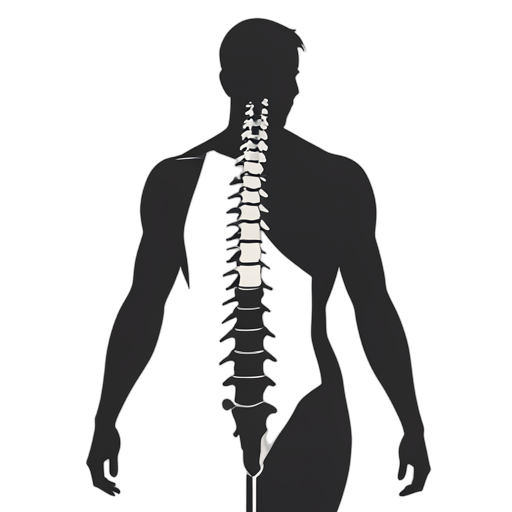 Silhouette กระดูกสันหลัง