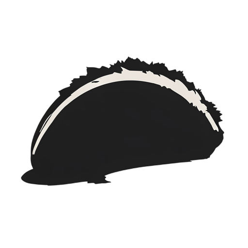 Silhouette taco