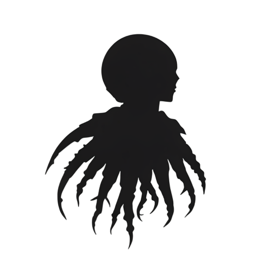 Silhouette टेंटेकल एलियन