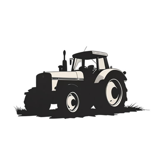 Silhouette Tractor