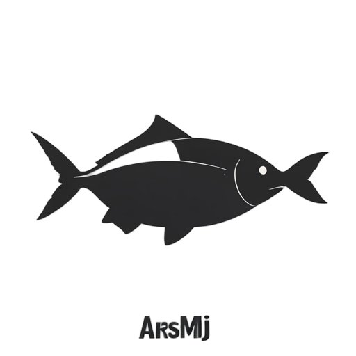 Silhouette ton balığı