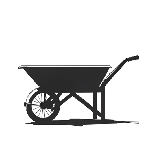 Silhouette عربة