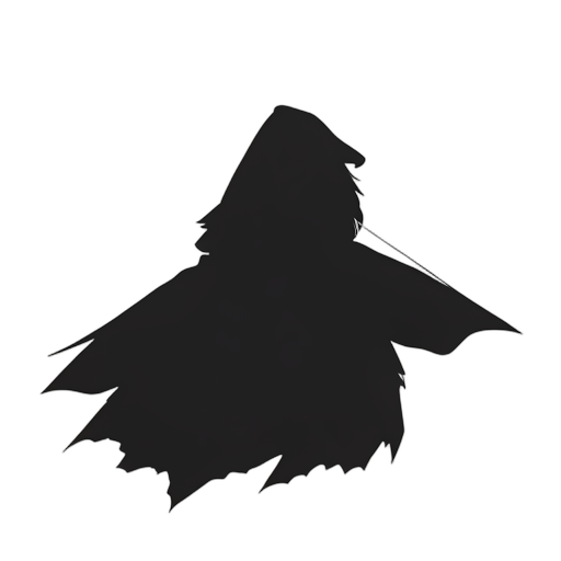 Silhouette Wizard Hat