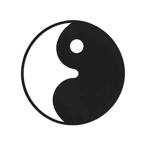 Silhouette Yin Yang