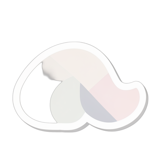 Sticker 抽象波浪