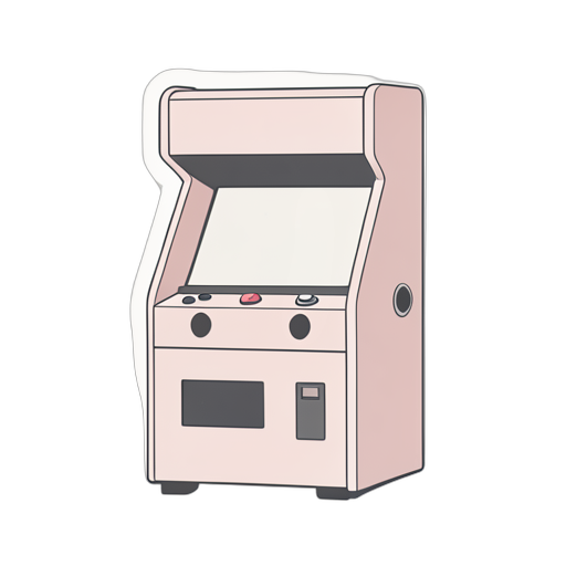Sticker Macchina arcade