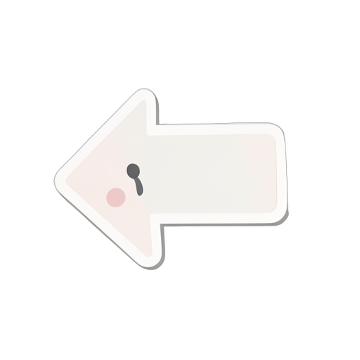 Sticker Arrow Left