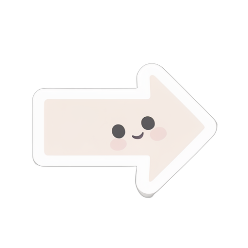 Sticker Arrow Right