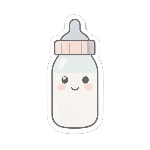Sticker Baby Bottle