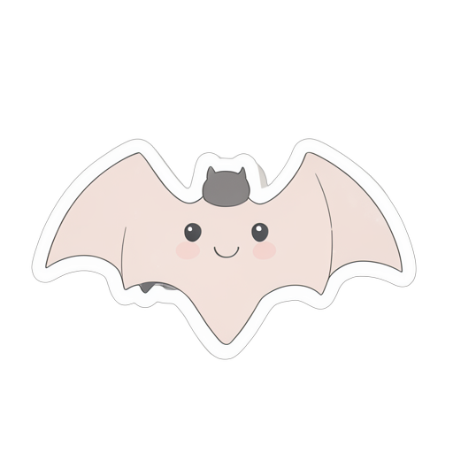 Sticker Halloween Bat