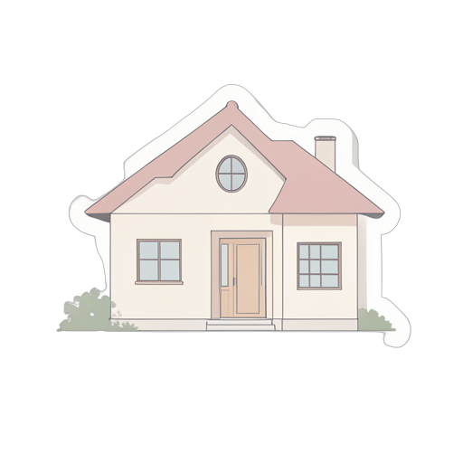 Sticker Bett & Frühstück