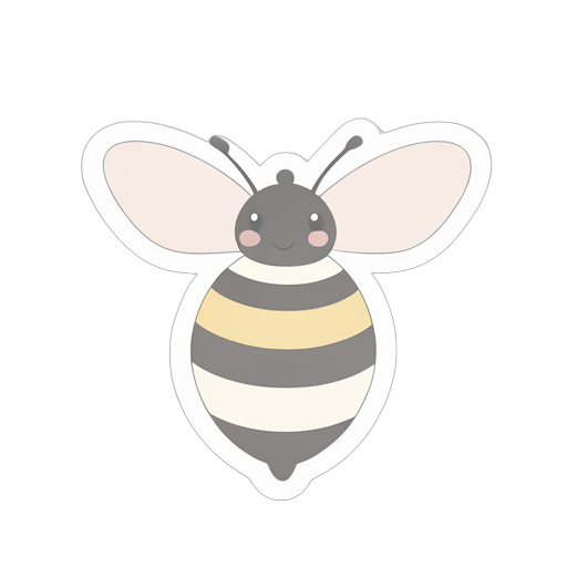 Sticker Honey Bee