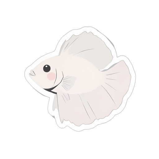 Sticker Poisson Betta
