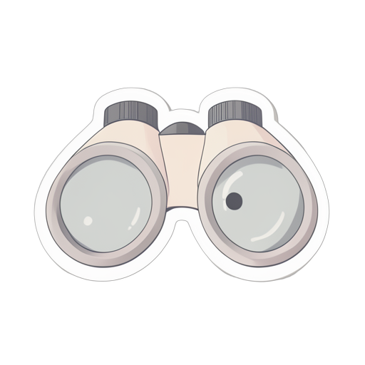 Sticker Binoculars