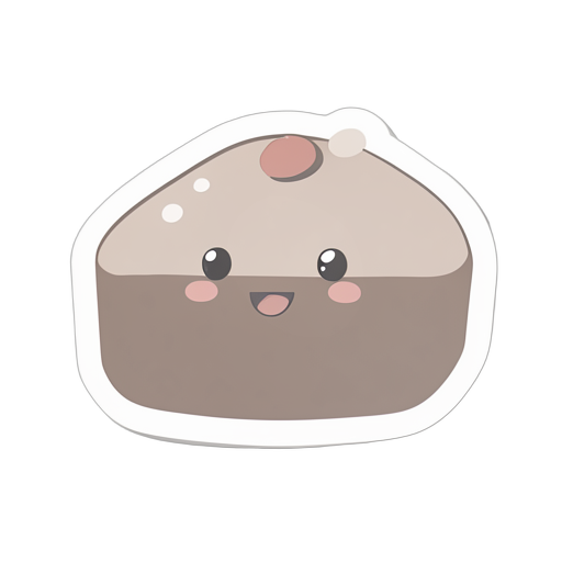 Sticker brownie