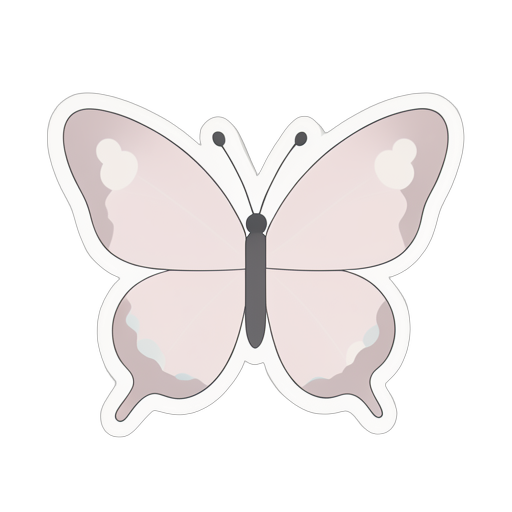 Sticker Butterfly
