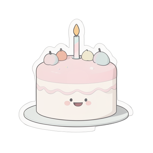 Sticker Cake