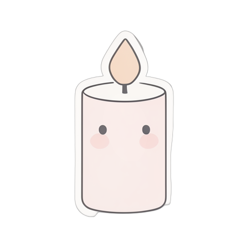 Sticker Candle