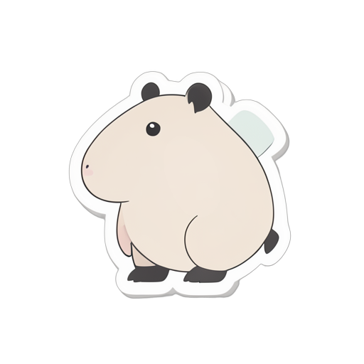 Sticker Capybara