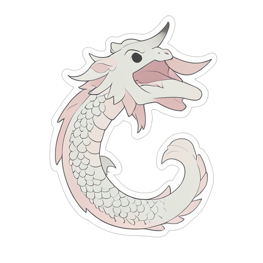 Sticker Chinese Dragon