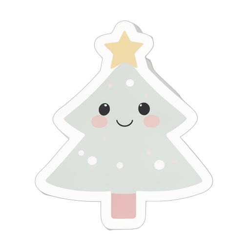 Sticker Kerstster