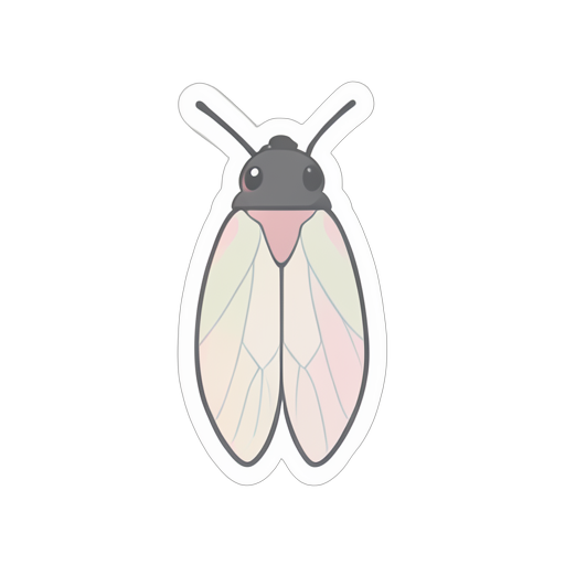 Sticker Cicada