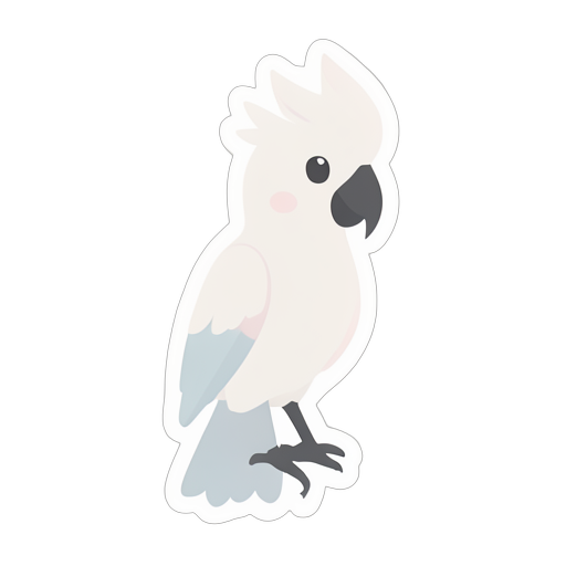 Sticker オウム